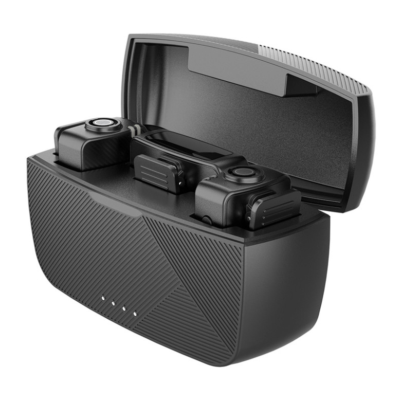 Fifine Wireless lavalier two microphones M (black)