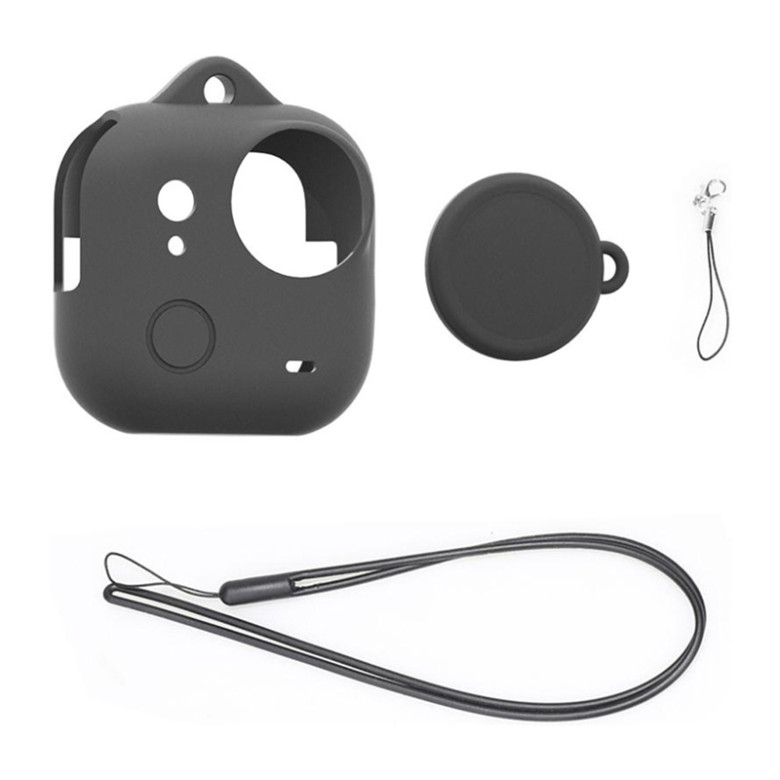 PULUZ Silicone Cover+LensCap for Insta360 GO Ultra