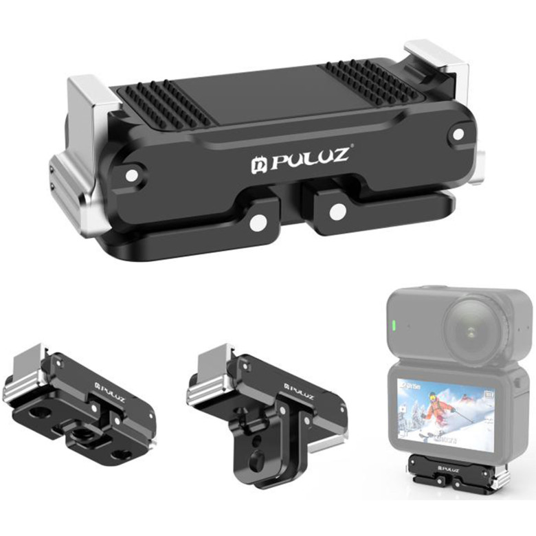 PULUZ Magnetic Metal Mount for DJI Osmo Nano (Black)