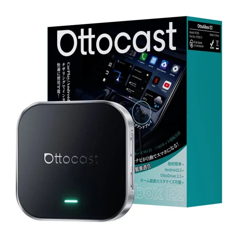 Ottocast OttoAibox E2 CarPlay/Android wireless car adapter