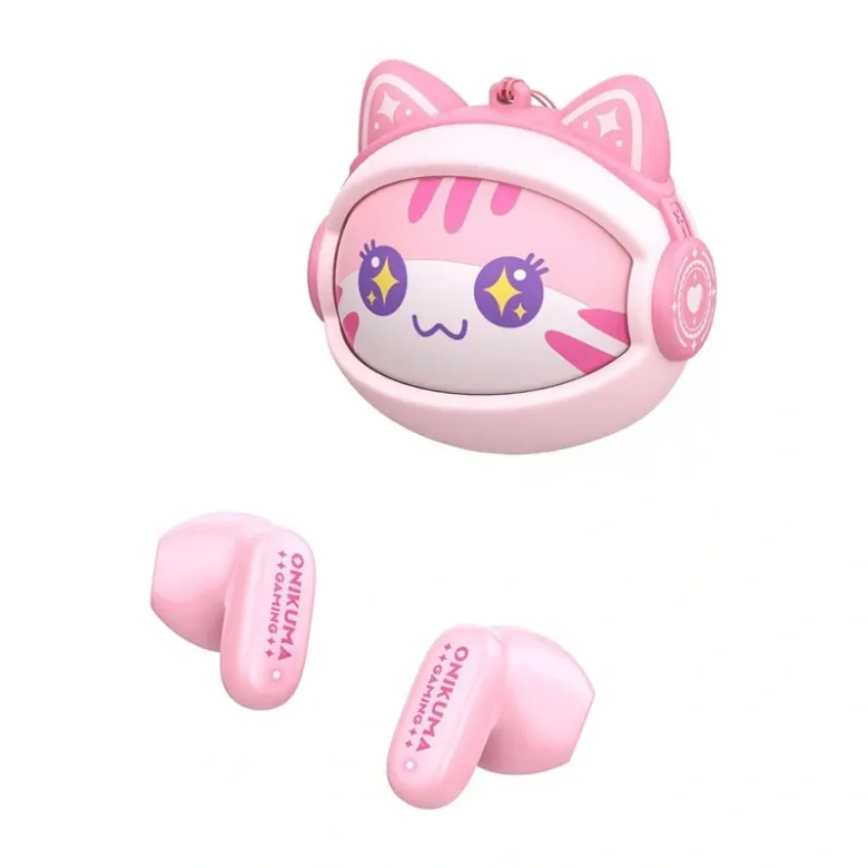 Onikuma TWS TX603 earphones (pink)