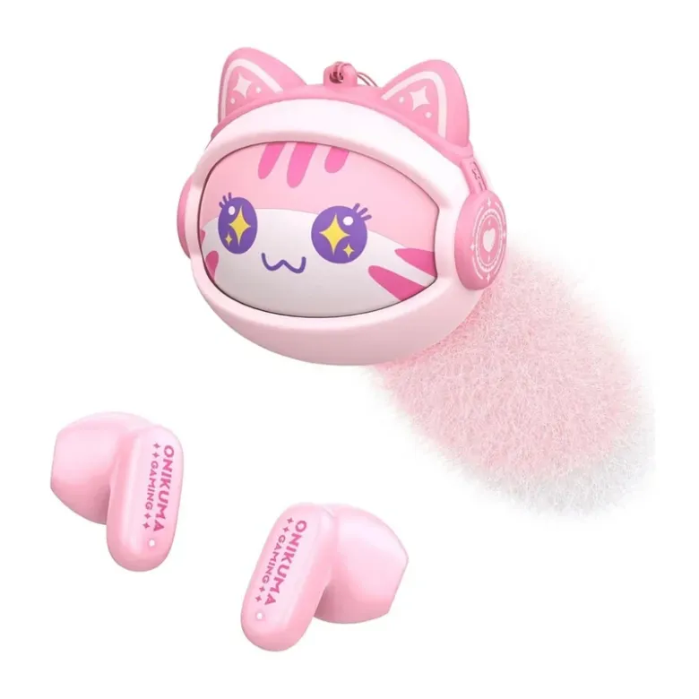 Onikuma TWS TX603 earphones (pink)