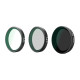 Telesin CPL/VND8/UV Filter Set for DJI Osmo Action 6 (3 pcs.)