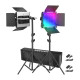 Neewer 2×660 PRO II RGB LED Lamp 2×200CM