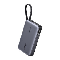 UGREEN PB551 Power Bank, 20000 mAh, 145W, retractable cable
