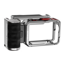 Puluz  Titanium extension cage with handle and additional brackets for DJI Osmo Action 6