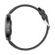 Smart Watch COLMI L28 (black silicone + black leather strap)