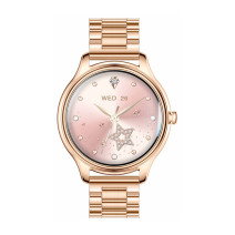 Smart Watch COLMI L28 (Gold + Gold steel strap)