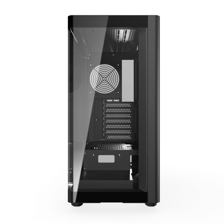 DarkFlash computer case DS900G Black (No Fans)