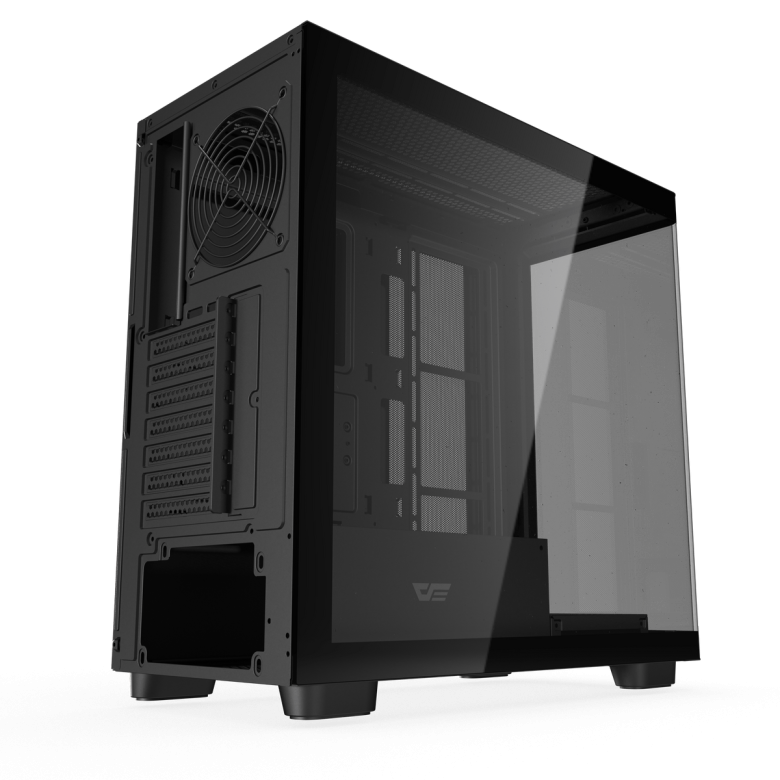 DarkFlash computer case DS900G Black (No Fans)