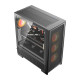 DarkFlash AIRNOVA számítógép-ház (fekete) + 3 ventilátor DarkFlash AIRNOVA számítógép-ház (fekete) + 3 ventilátor