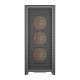 DarkFlash AIRNOVA számítógép-ház (fekete) + 3 ventilátor DarkFlash AIRNOVA számítógép-ház (fekete) + 3 ventilátor
