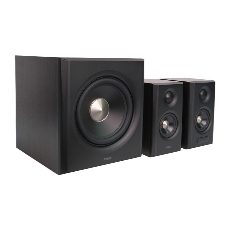 Edifier S355DB walnut speakers 2.1.