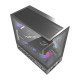 DarkFlash DS950V számítógép-ház kijelzővel (fekete) + 6 ventilátor DarkFlash DS950V számítógép-ház kijelzővel (fekete) + 6 ventilátor