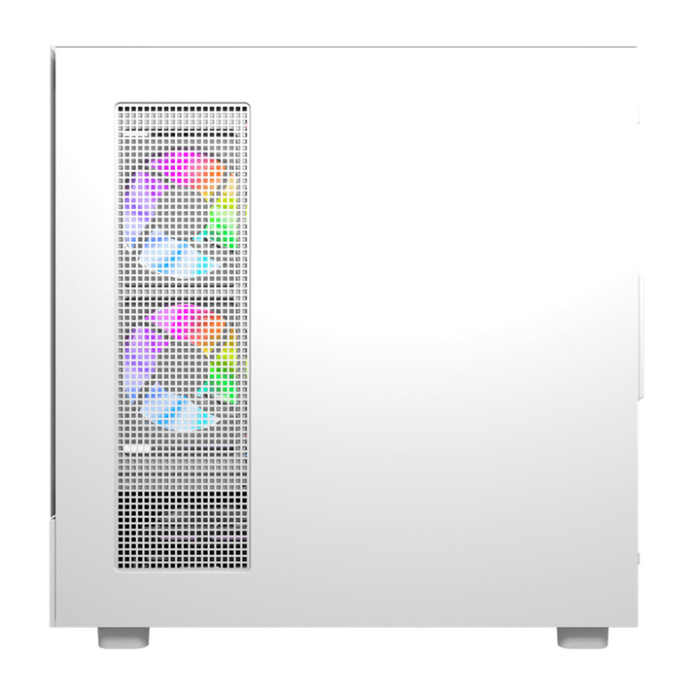 DarkFlash DS950V számítógép-ház kijelzővel (fehér) + 6 ventilátor