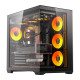 DarkFlash C280 számítógép-ház (fekete) + 7 ventilátor DarkFlash C280 számítógép-ház (fekete) + 7 ventilátor