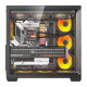 DarkFlash C280 számítógép-ház (fekete) + 7 ventilátor DarkFlash C280 számítógép-ház (fekete) + 7 ventilátor