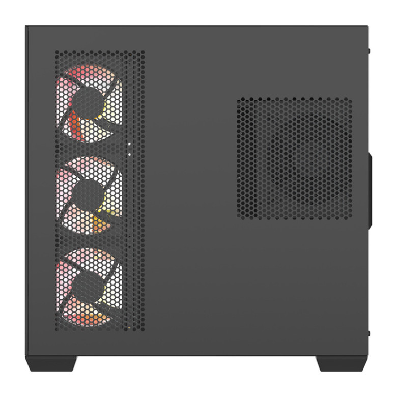 DarkFlash C280 számítógép-ház (fekete) + 7 ventilátor
