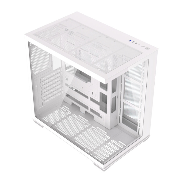 DarkFlash Computer Case C280 White (No Fans)