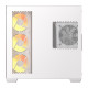 DarkFlash C280 számítógép-ház (fehér) + 7 ventilátor