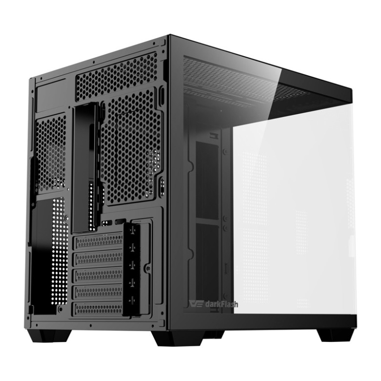 DarkFlash Computer Case B275 Black (No Fans)