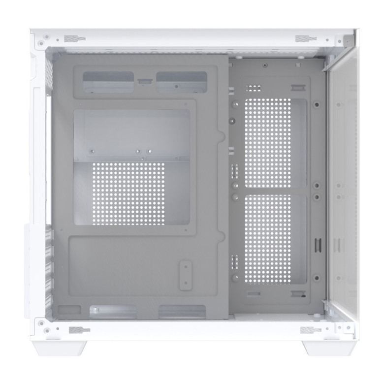DarkFlash Computer Case B275 White (No Fans)