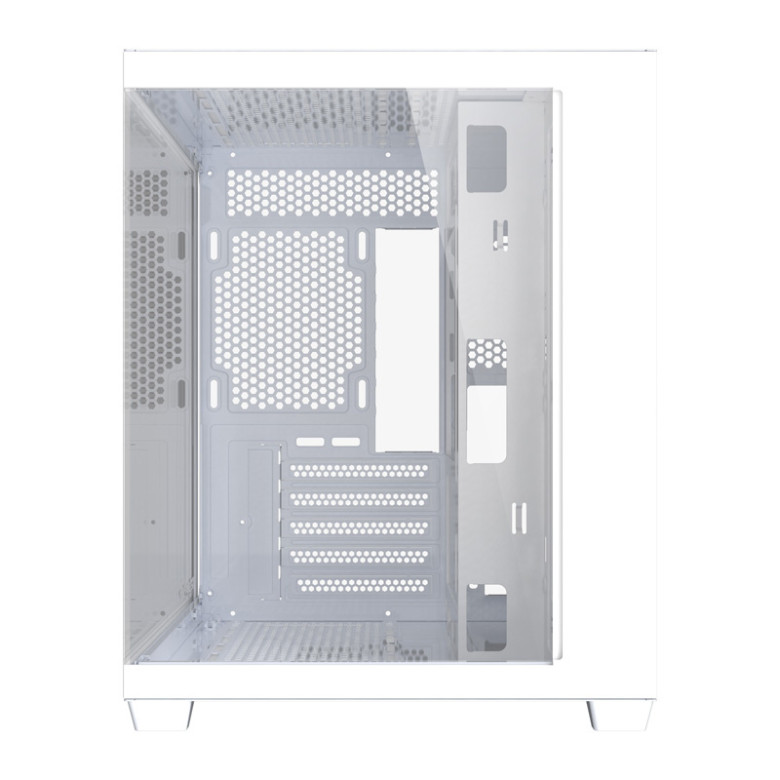 DarkFlash Computer Case B275 White (No Fans)