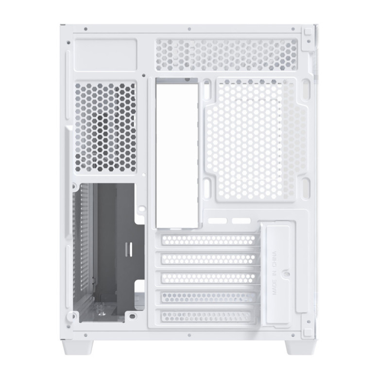 DarkFlash Computer Case B275 White (No Fans)