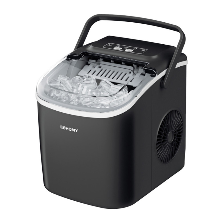 Ice Maker Euhomy IM016 Black 12kg bullet