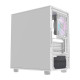 Darkflash DB330M számítógép-ház + 3 ventilátor (fehér)