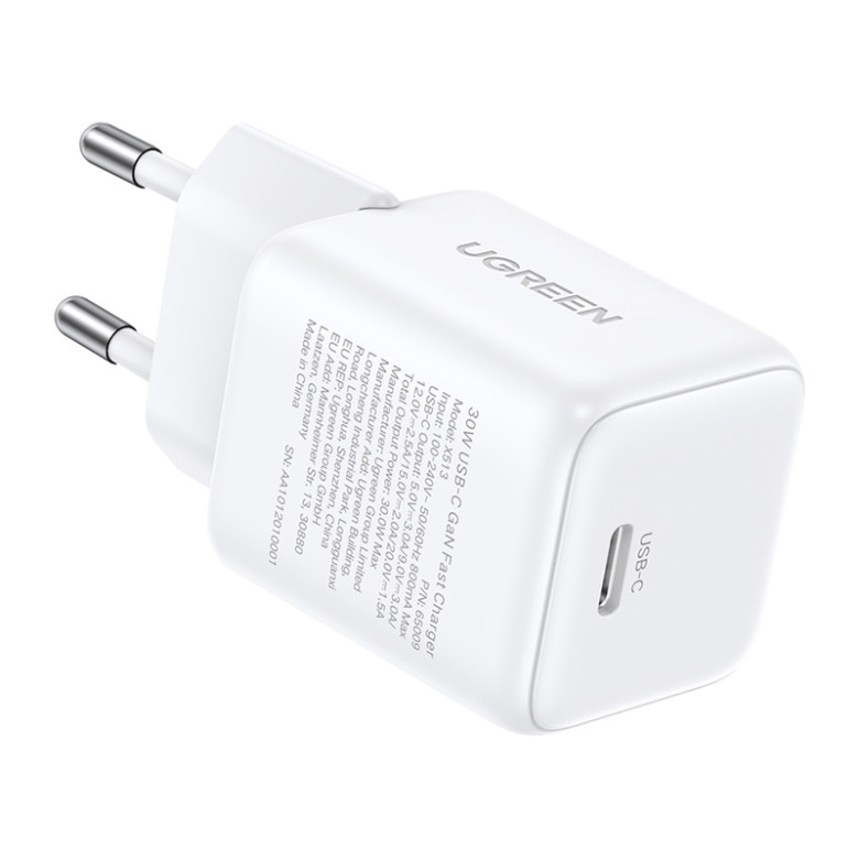Ugreen X513 30W USB-C GaN Charger White
