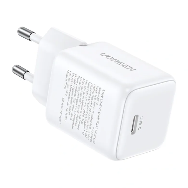 Ugreen X513 30W USB-C GaN Charger White
