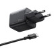 X517 25W USB-C GaN Charger Black + Cable 1m