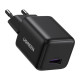 X518 18W USB-C GaN Charger Black
