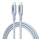 L534 USB-C Cable PD 1m Silver White L534 USB-C Cable PD 1m Silver White