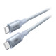 L534 USB-C Cable PD 1m Silver White L534 USB-C Cable PD 1m Silver White