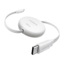 L531 USB-C Retractable Cable 100W White