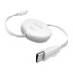 L531 USB-C Retractable Cable 100W White