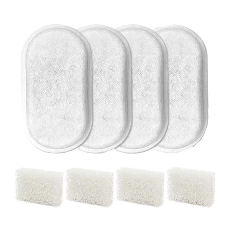 Rojeco New 2L Stainless Steel Cat Water Fountain Filters