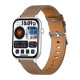 COLMI C28 Smartwatch Silver + brown leather