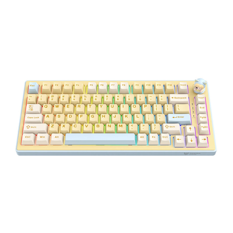 Onikuma Gaming Keyboard MT707 (yellow)