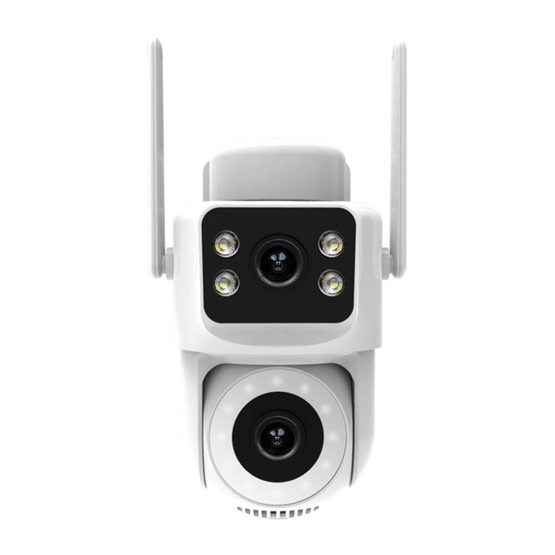 MOES WCM-Q29 8 MP-es, kettős lencsés Wi-Fi IP-kamera
