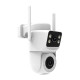 MOES WCM-Q29 8 MP-es, kettős lencsés Wi-Fi IP-kamera