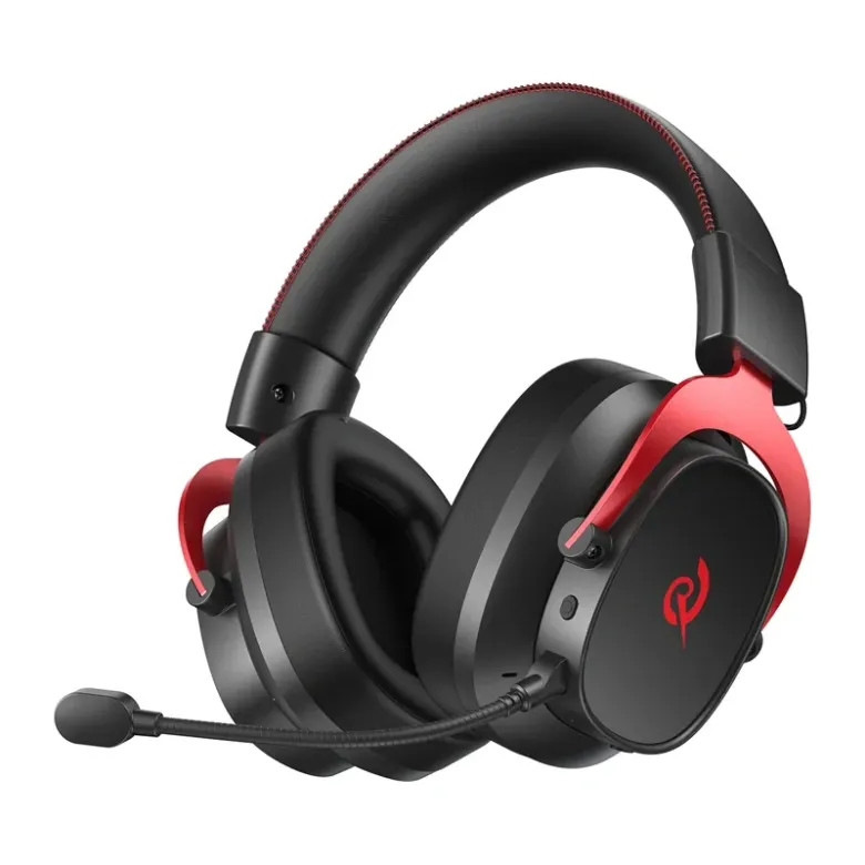 QCY Heroad VT200 gamer fejhallgató (fekete-piros)