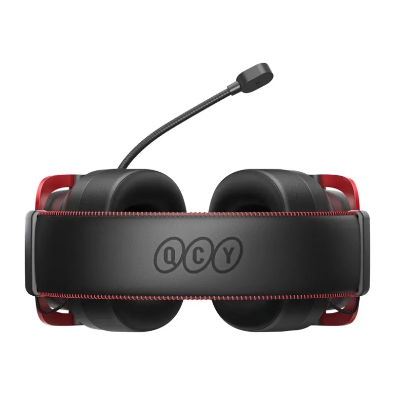 QCY Heroad VT200 gamer fejhallgató (fekete-piros)