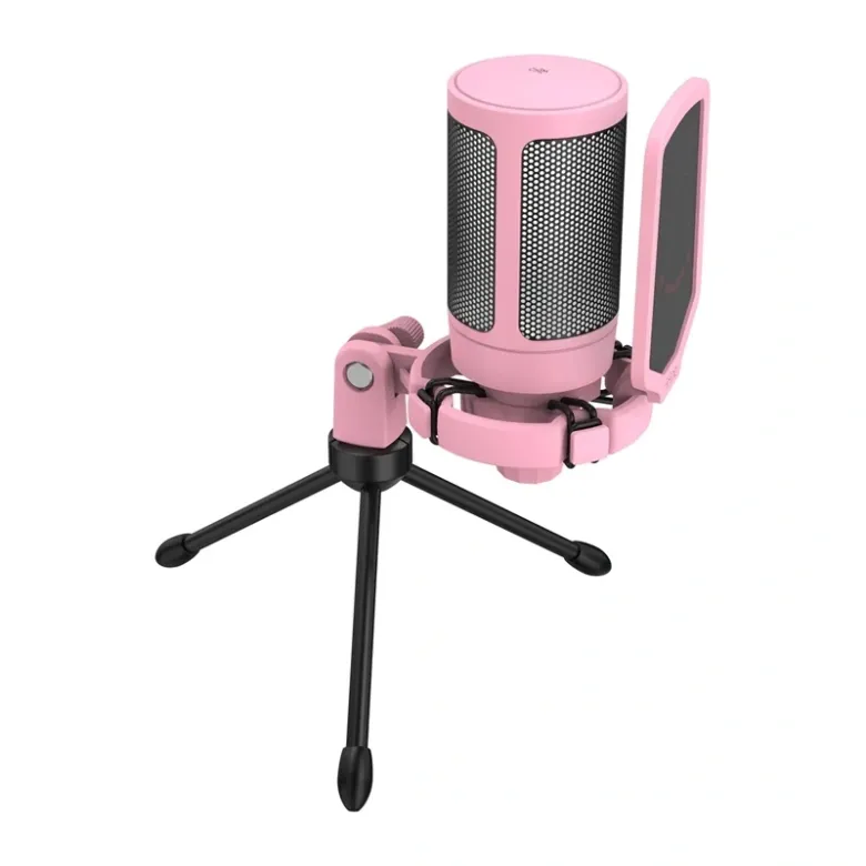 Gaming microphone Fifine A6V (pink)