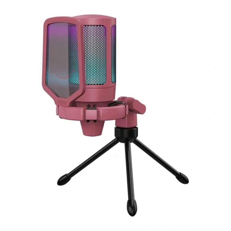 Gaming microphone Fifine A6VR (red)