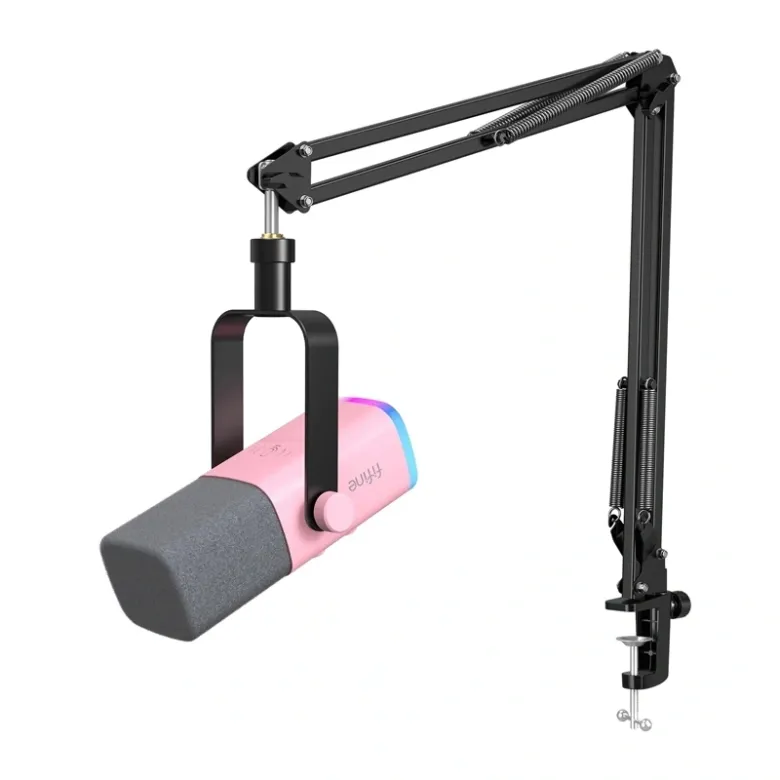 Gaming microphone Fifine AM8T (pink)