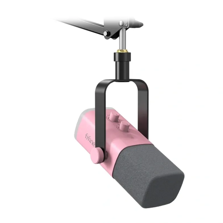Gaming microphone Fifine AM8T (pink)