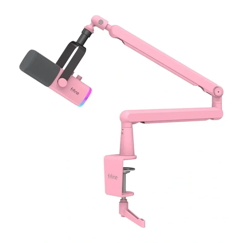 Gaming microphone Fifine TAM8 (pink)